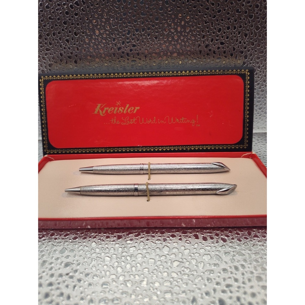 Kreisler Ladies' Set‎ Viceroy Chrome Pen & Pencil Set With Box 1388